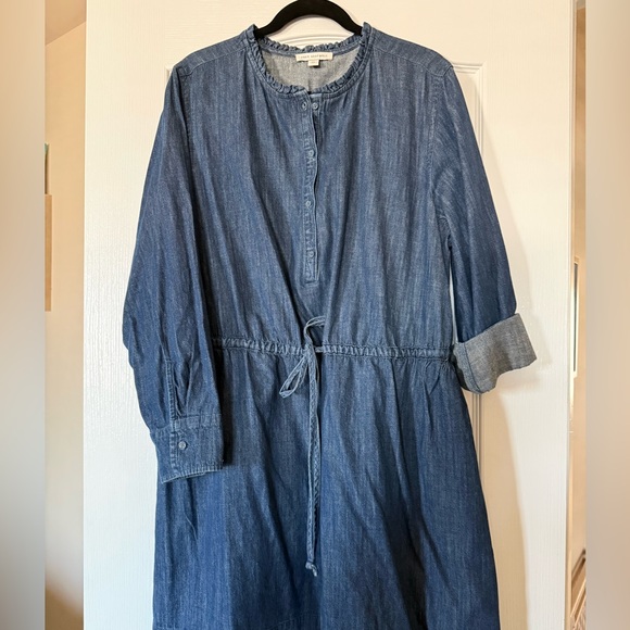 blue royal prom dresses Queendancer Women Strapless Corset Dress with Slit Color:Misty Blue long sleeve satin midi long sleeve dress Black Concert Dress -